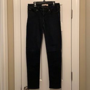 Dark washed jeans